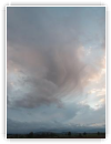 Filé de nuages d'automne