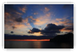 coucher de soleil sur Marseille