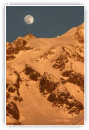 Levé de lune sur agm